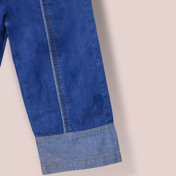 Denim Vest and Pants Set - Image 5