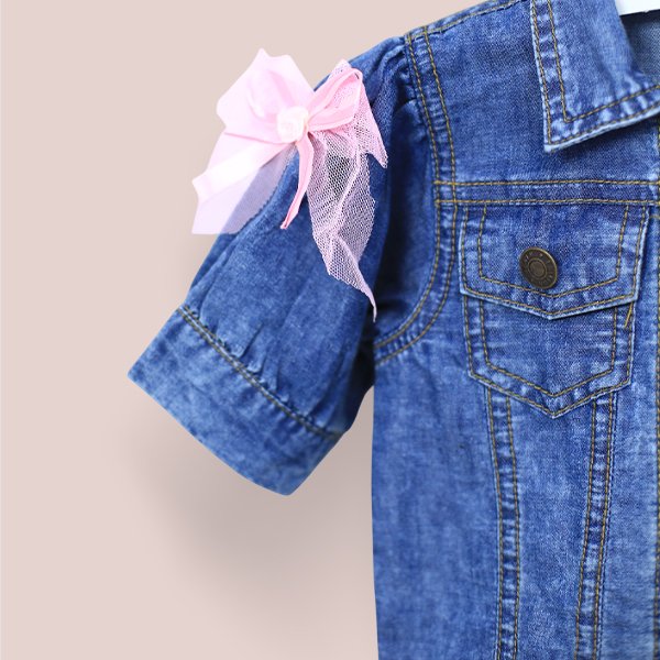 Denim Jacket & Pleated Skirt - Image 5